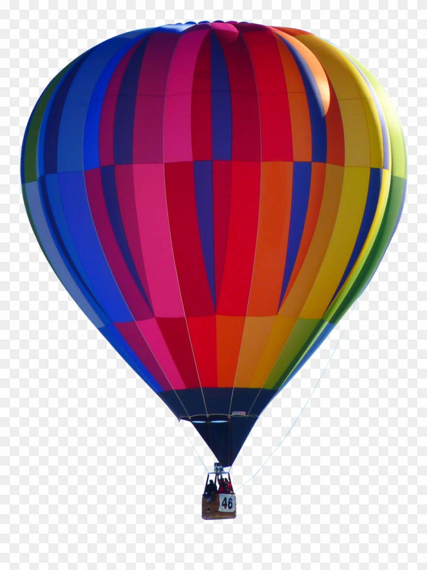 Fire Clipart Hot Air Balloon - Png Download