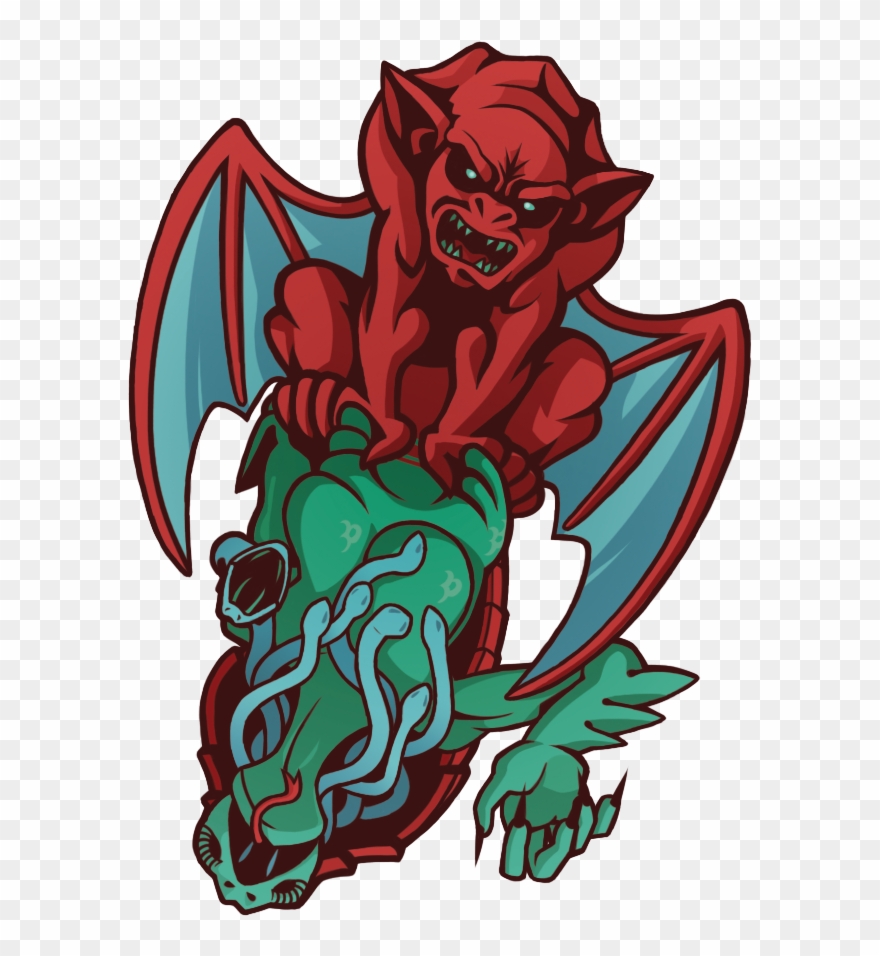 Gargoyle Vs - Clipart