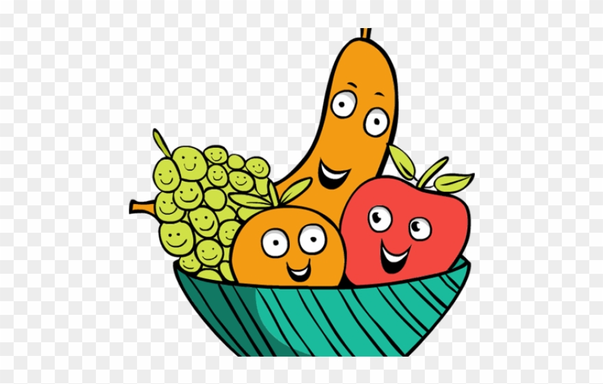Rolls Clipart Basket Fruit - Png Download