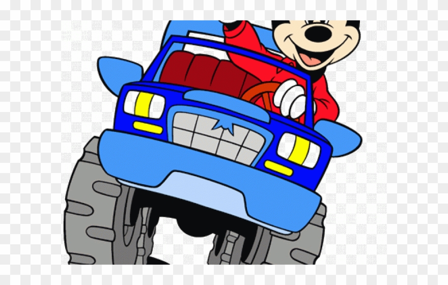 Blue Car Clipart Disney - Png Download
