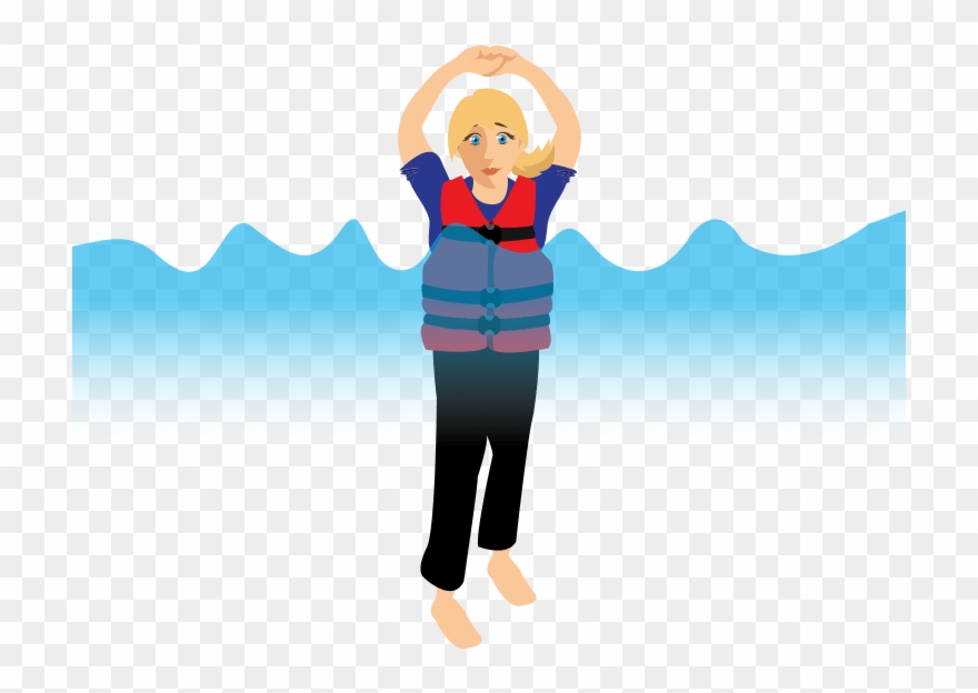 Skier Is Okay Signal Clipart