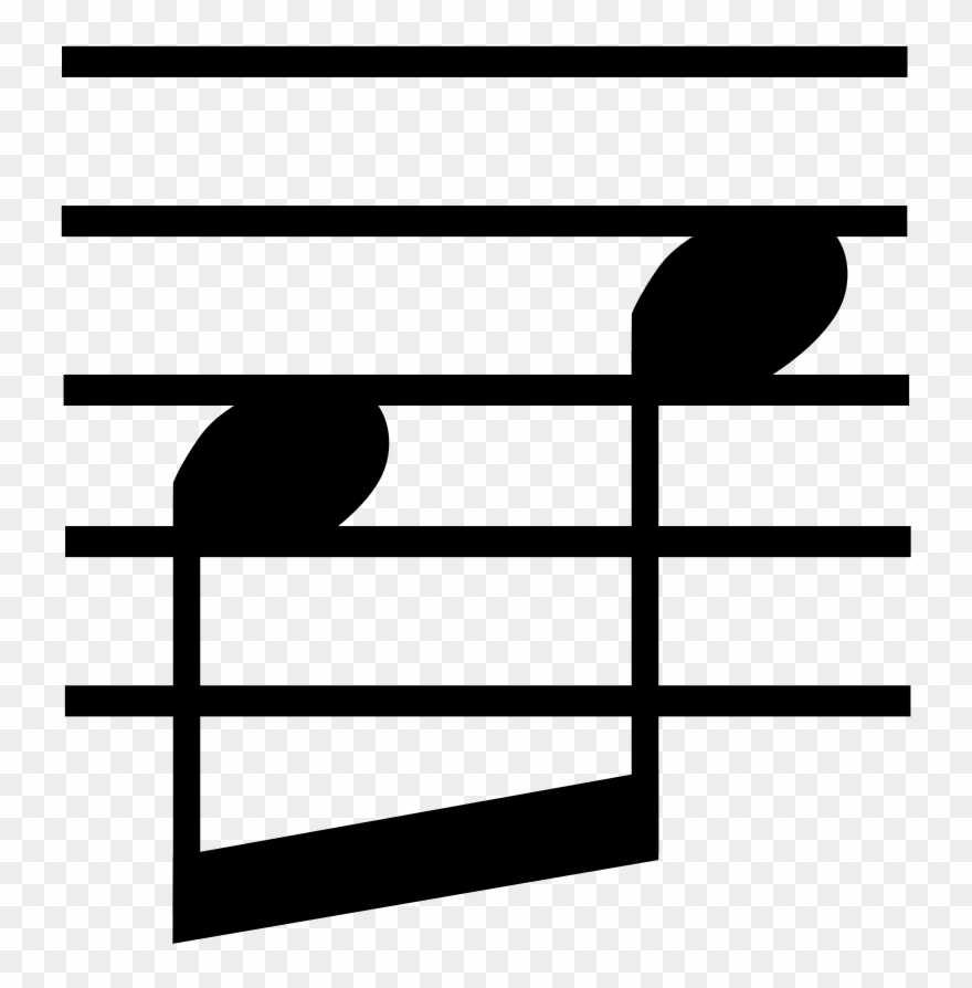 Running Quarter Notes Clipart