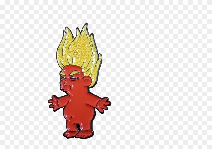 Trump Troll Pin Clipart