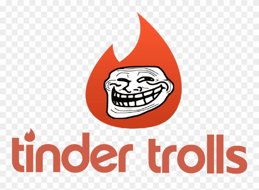 Cropped Tinder Trolls Logo Clipart