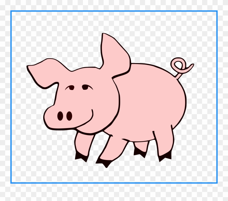 Svg Black And White Stock Piggy Clipart Lord The Flies - Png Download