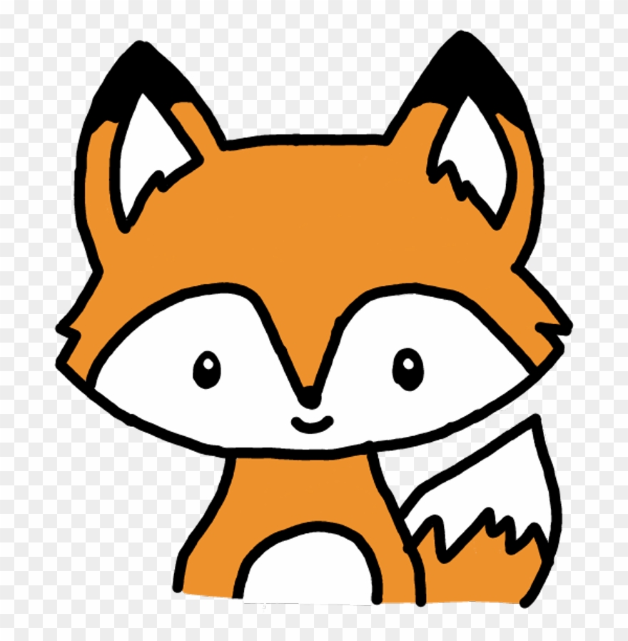 Fox Foxi Zorro Animal Animals Cute Kawaii Tierno ♡ Clipart