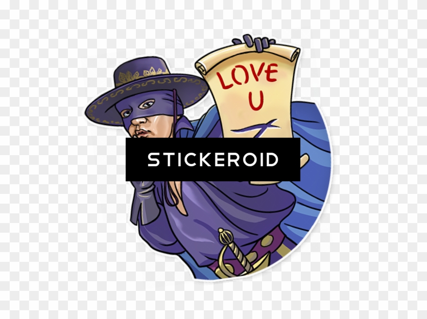Zorro Love You Clipart
