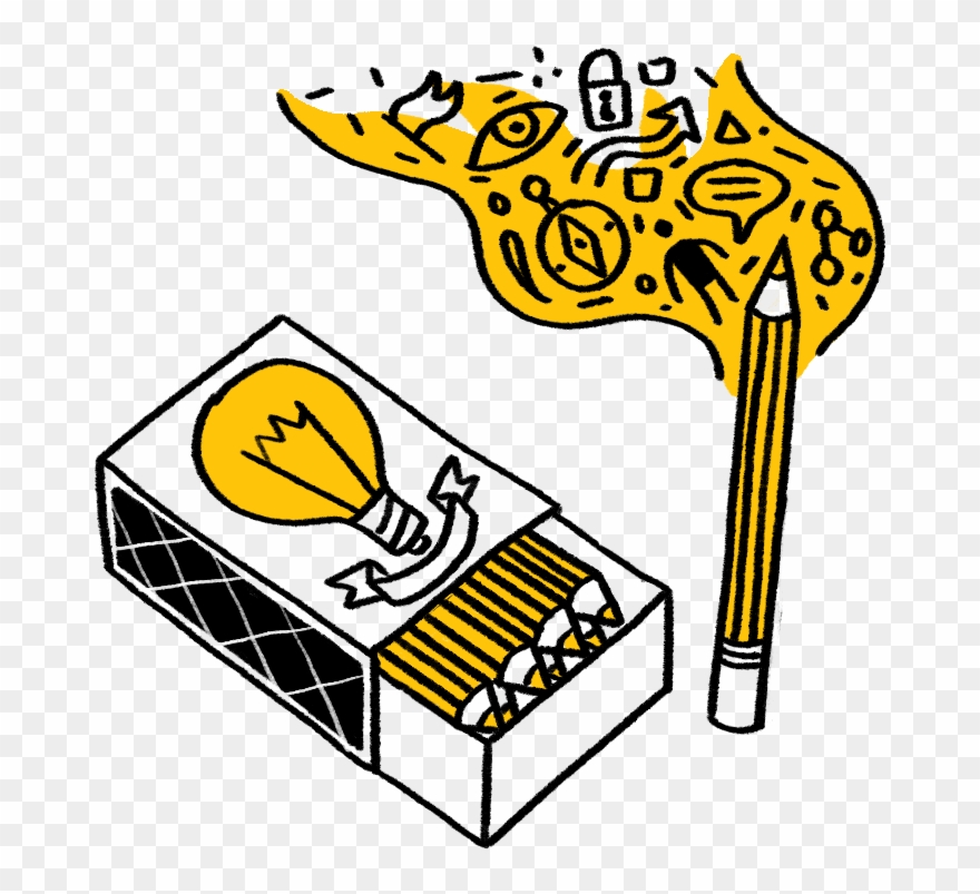 Drawing To Spark Ideas Clipart