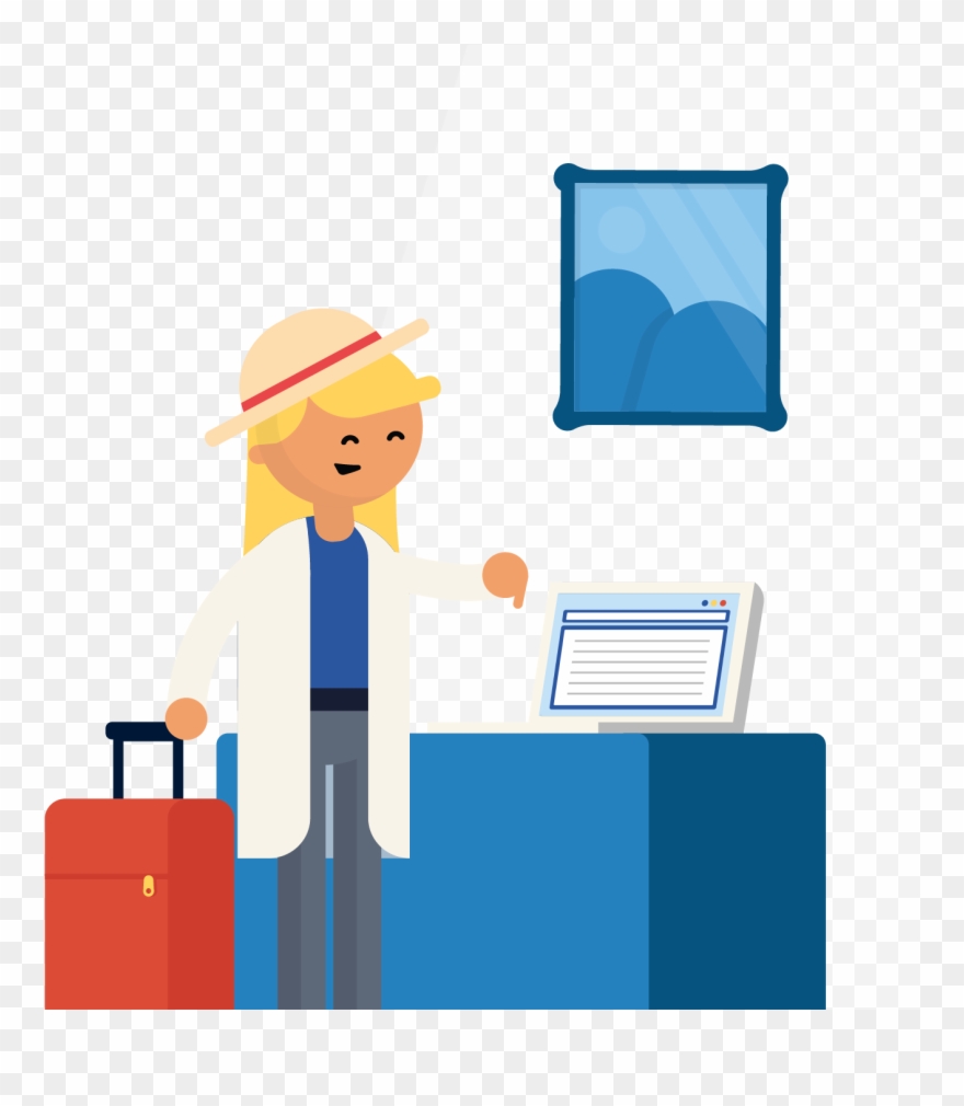 Person Typing In Travel Insurance Information On Laptop Clipart