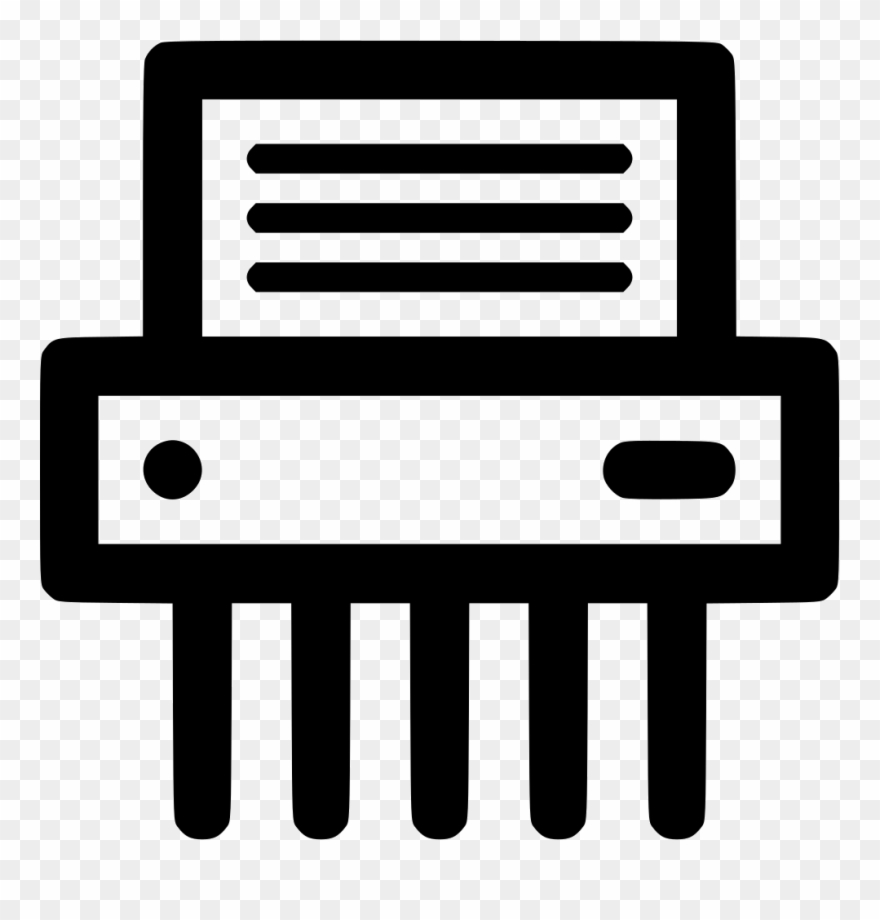 Shredder Comments Clipart