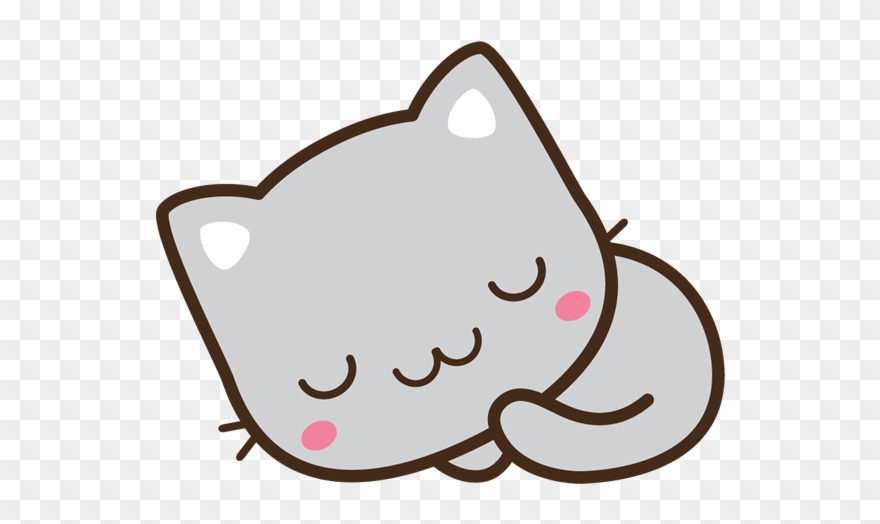 Sleeping Kitty Clipart