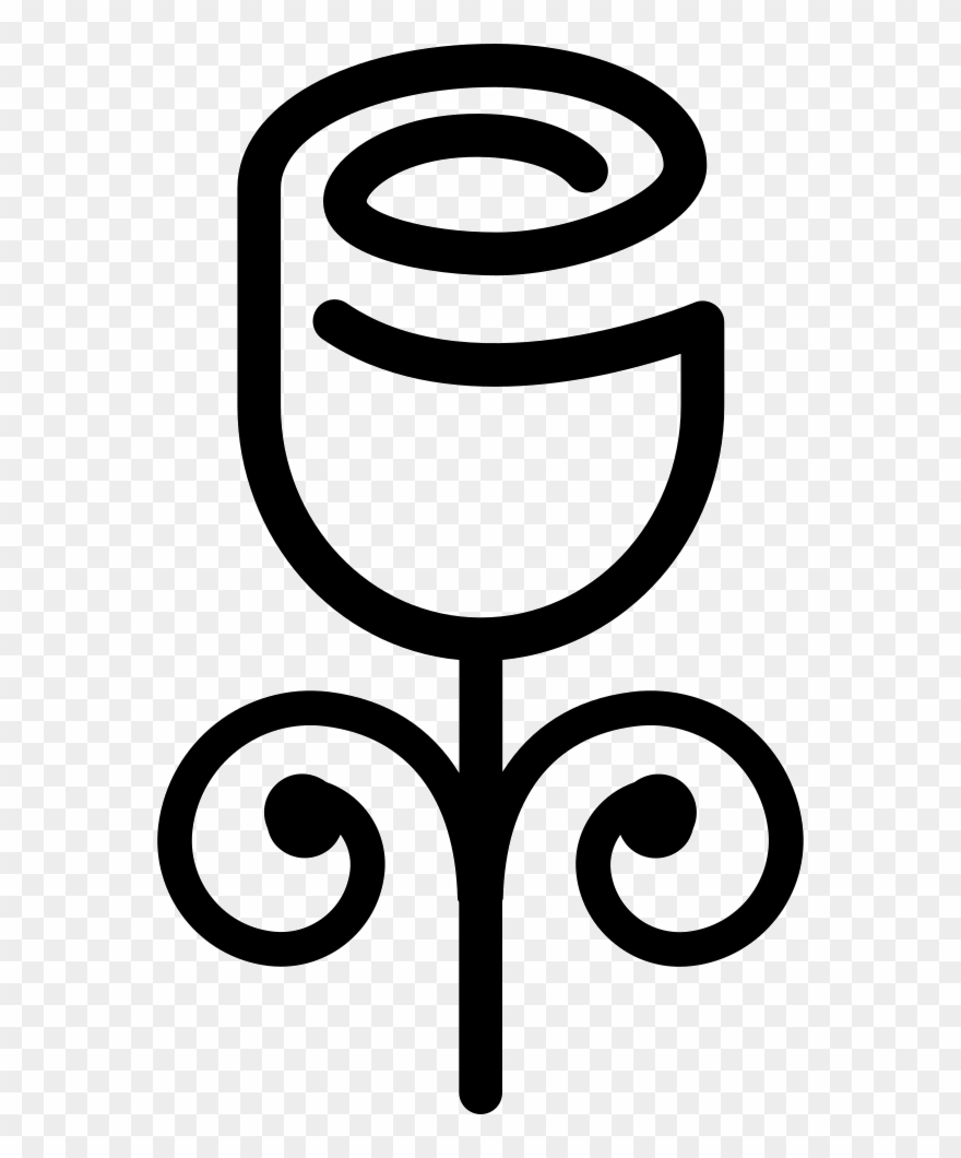 Tulip Outline Variant Comments Clipart