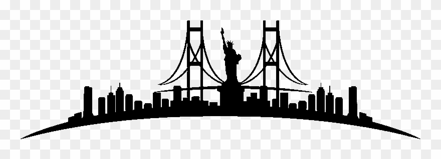 Stickers Muraux New York Clipart