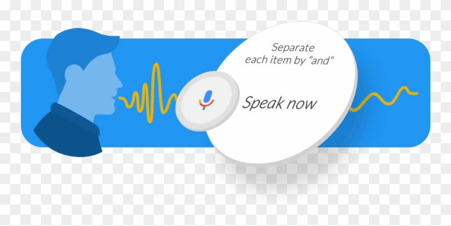 Our Speech Recognition Feature Lets You Dictate Whole Clipart