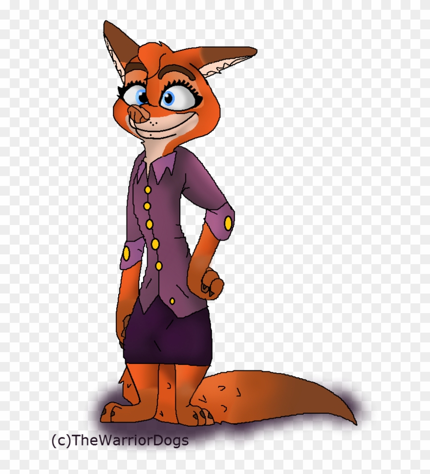 Zootopia Ugly Fox By Clipart