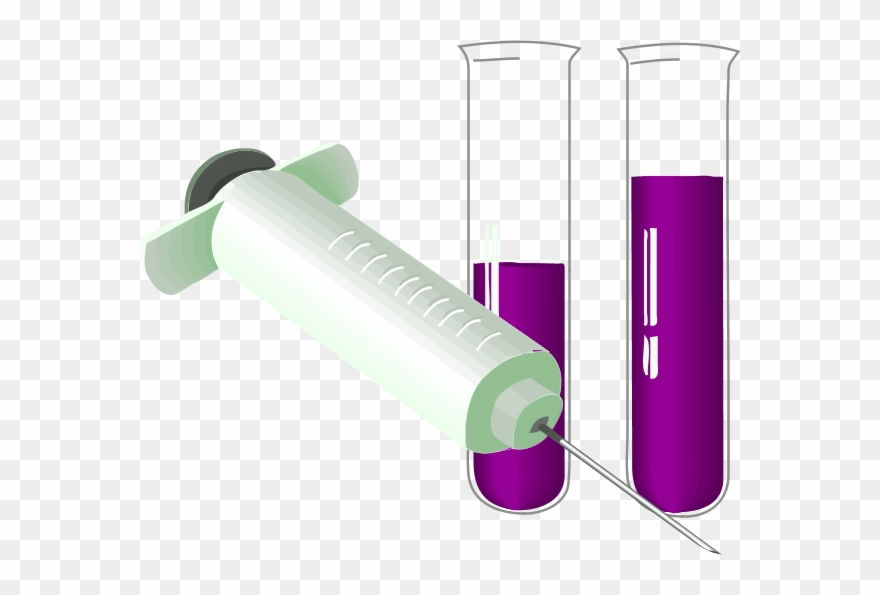 Blood Vial Clip Art N6 - Png Download