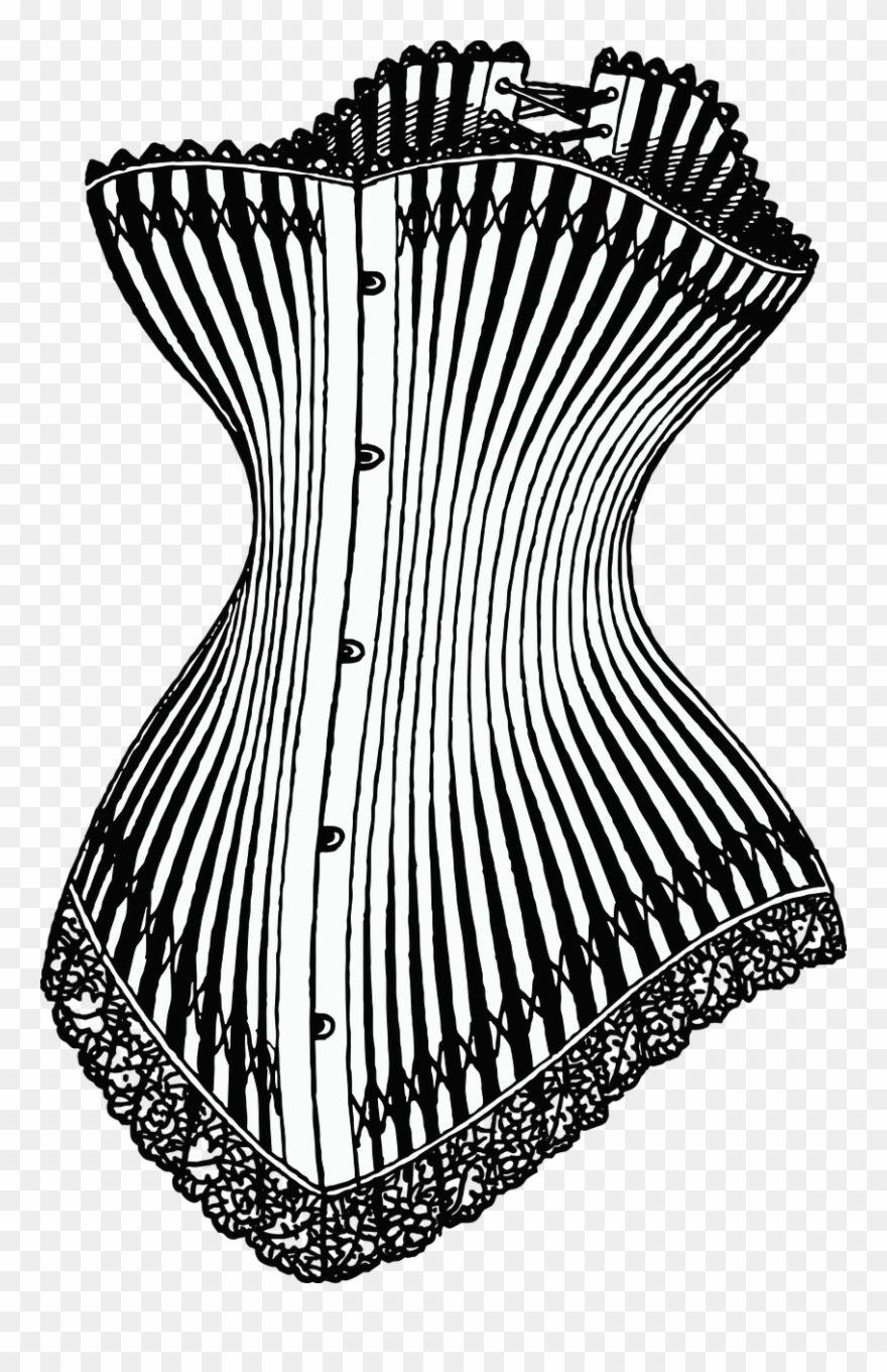 Corset Lace Underwear Clipart