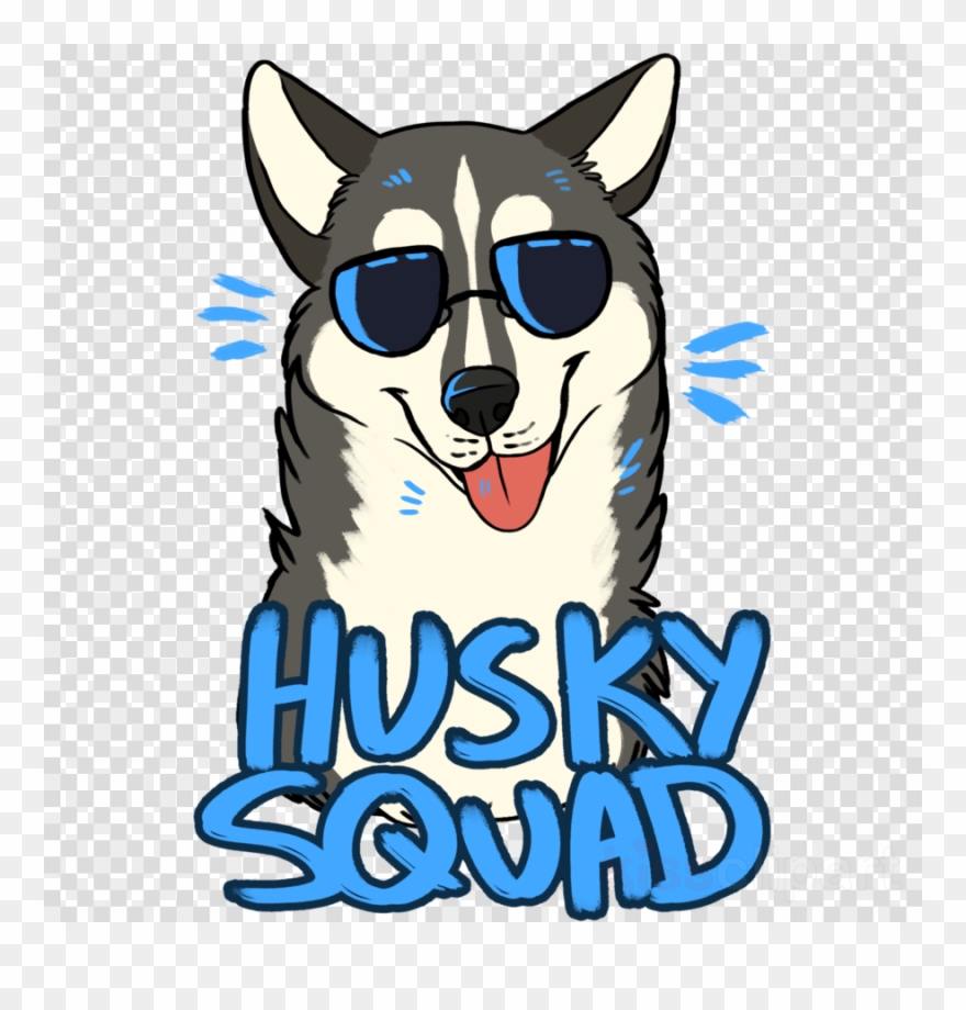 Download Redbubble Husky Squad Grafik T Shirt Clipart - Png Download