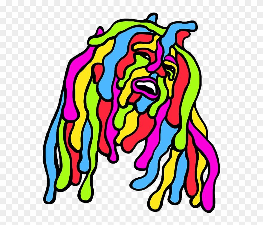 Slime Bob Marley Clipart
