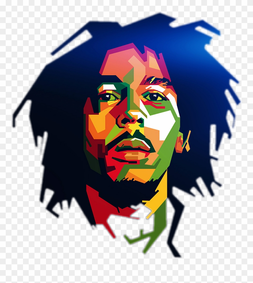 Bob Marley Clip Art - Png Download
