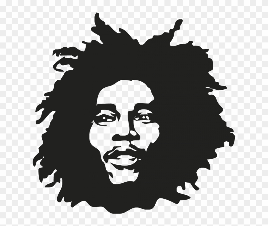 Stickers Bob Marley Clipart
