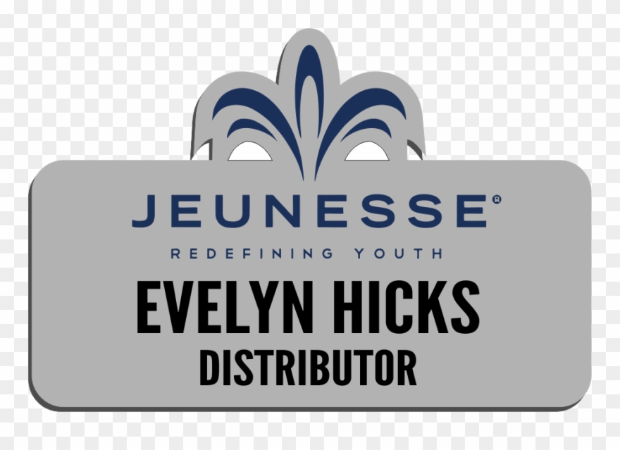 Jeunesse Name Badge Clipart