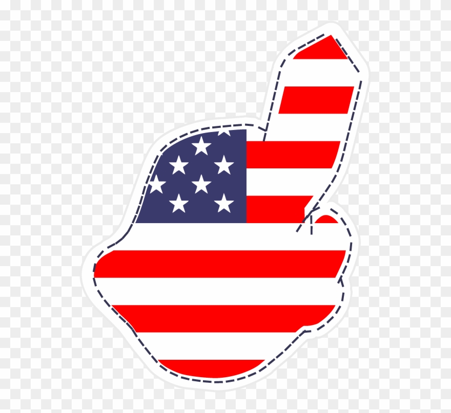 Flag Tribe 6" Tall Vinyl Decal Clipart