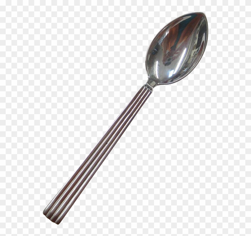Georg Jensen Sterling Silver Coffee Spoon In The Bernadette Clipart