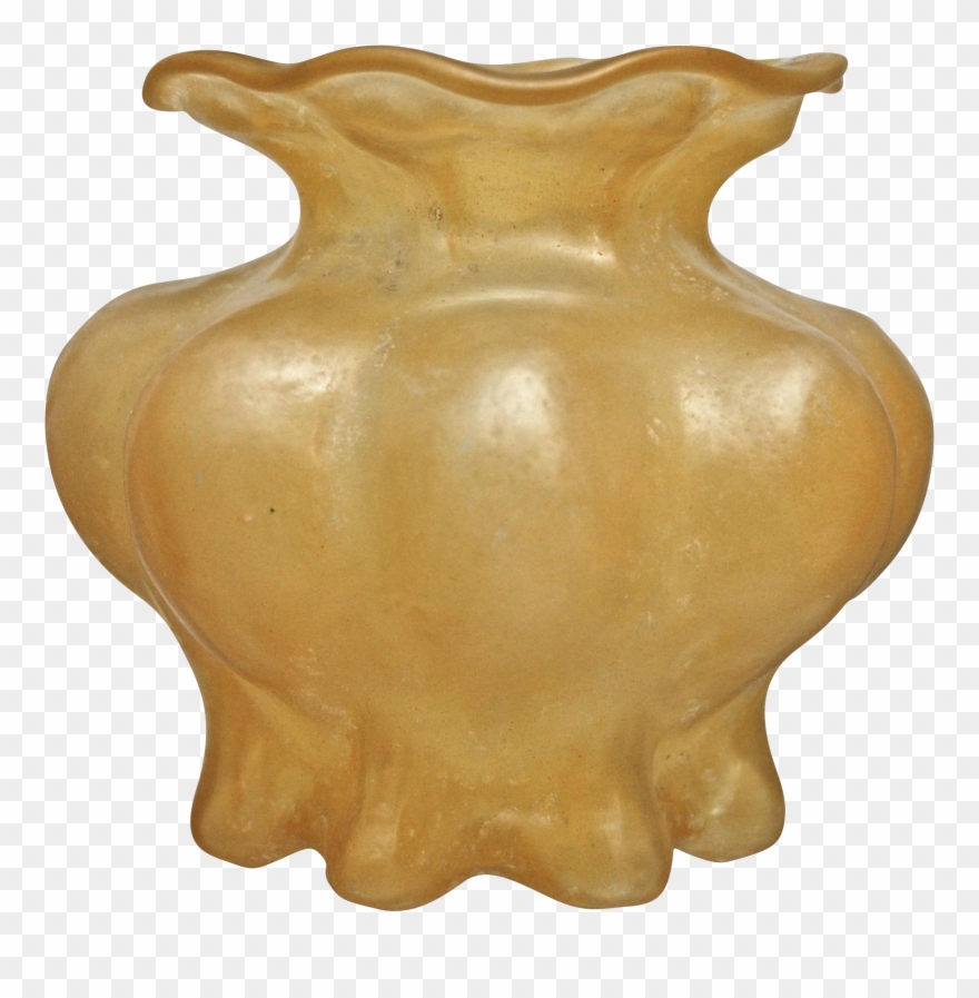 Consolidated Catalonian Violet Vase, Honey Wash, Ca Clipart