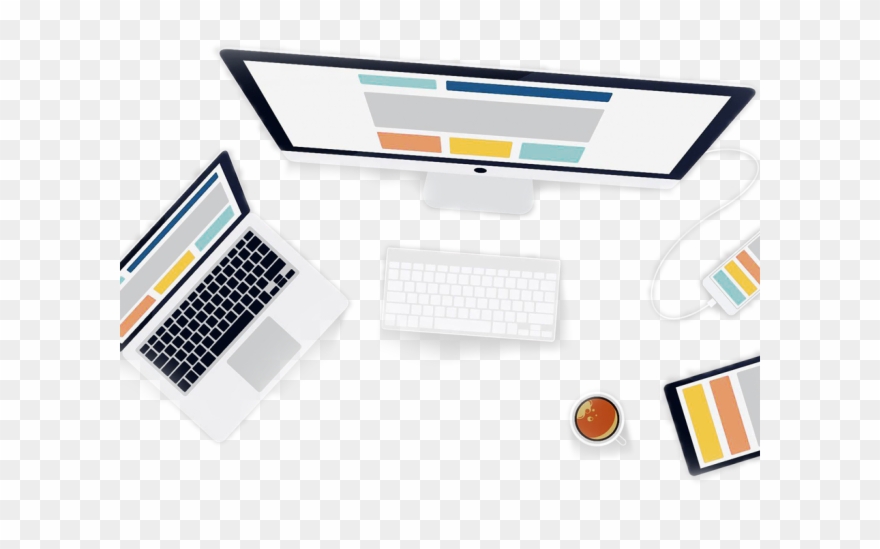 Software Development Clipart Computer Office - Png Download