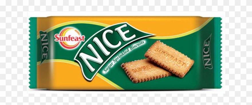 Sunfeast Nice Sugar Sprinkled Biscuits Clipart