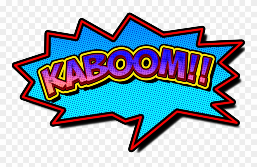 Comic Book Themed Speech Bubbles Clipart