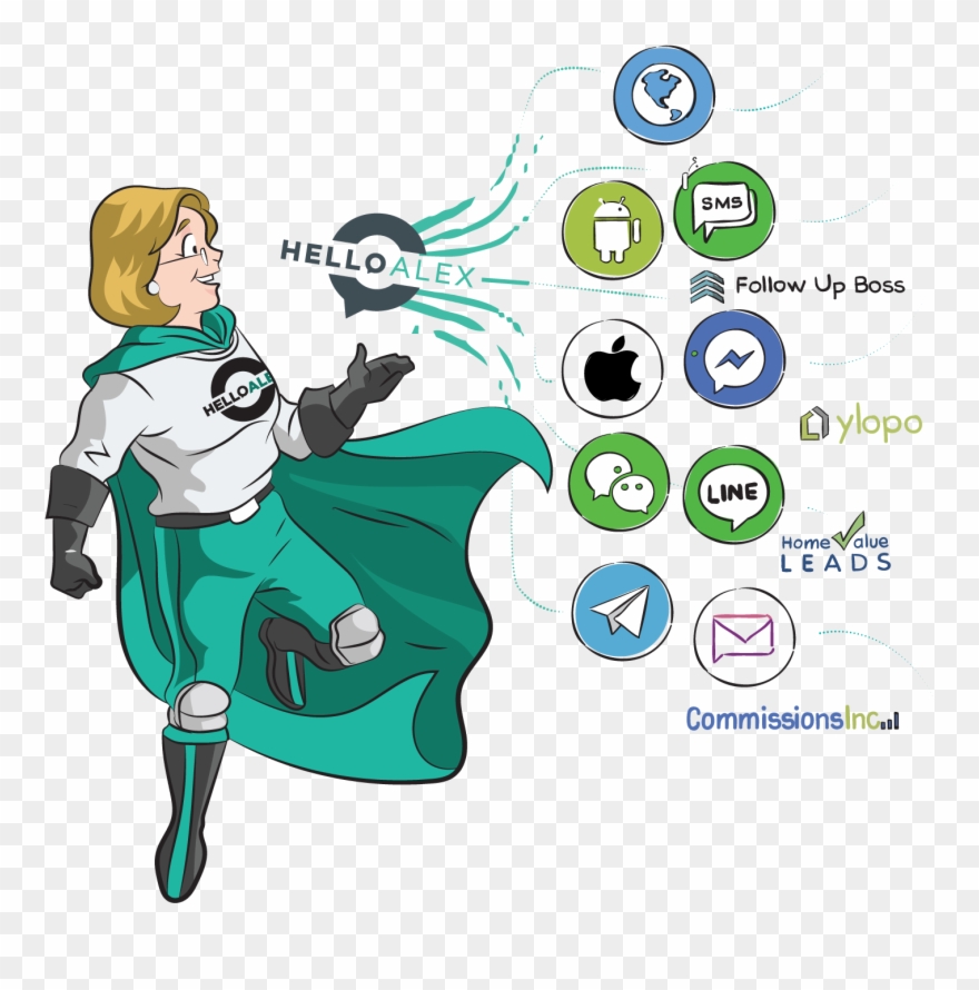 One Lead Multiple Channels Clipart