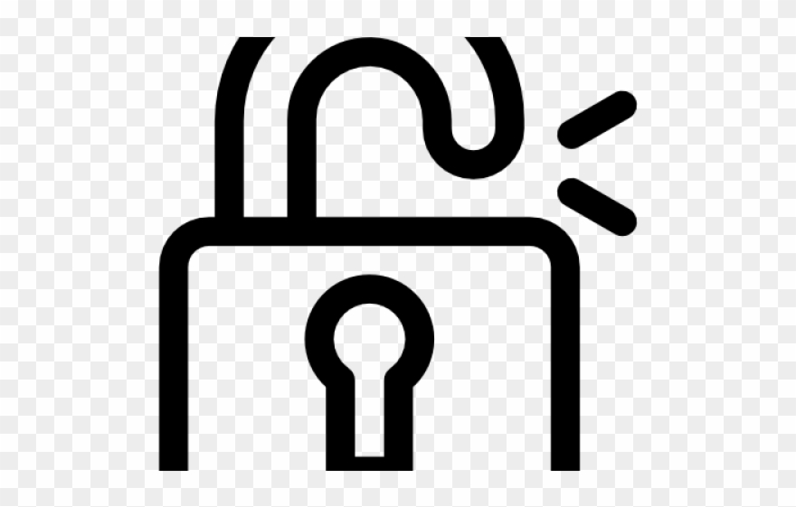 Padlock Clipart Unlocked Padlock - Png Download
