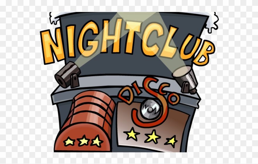 Club Clipart Night Club - Png Download