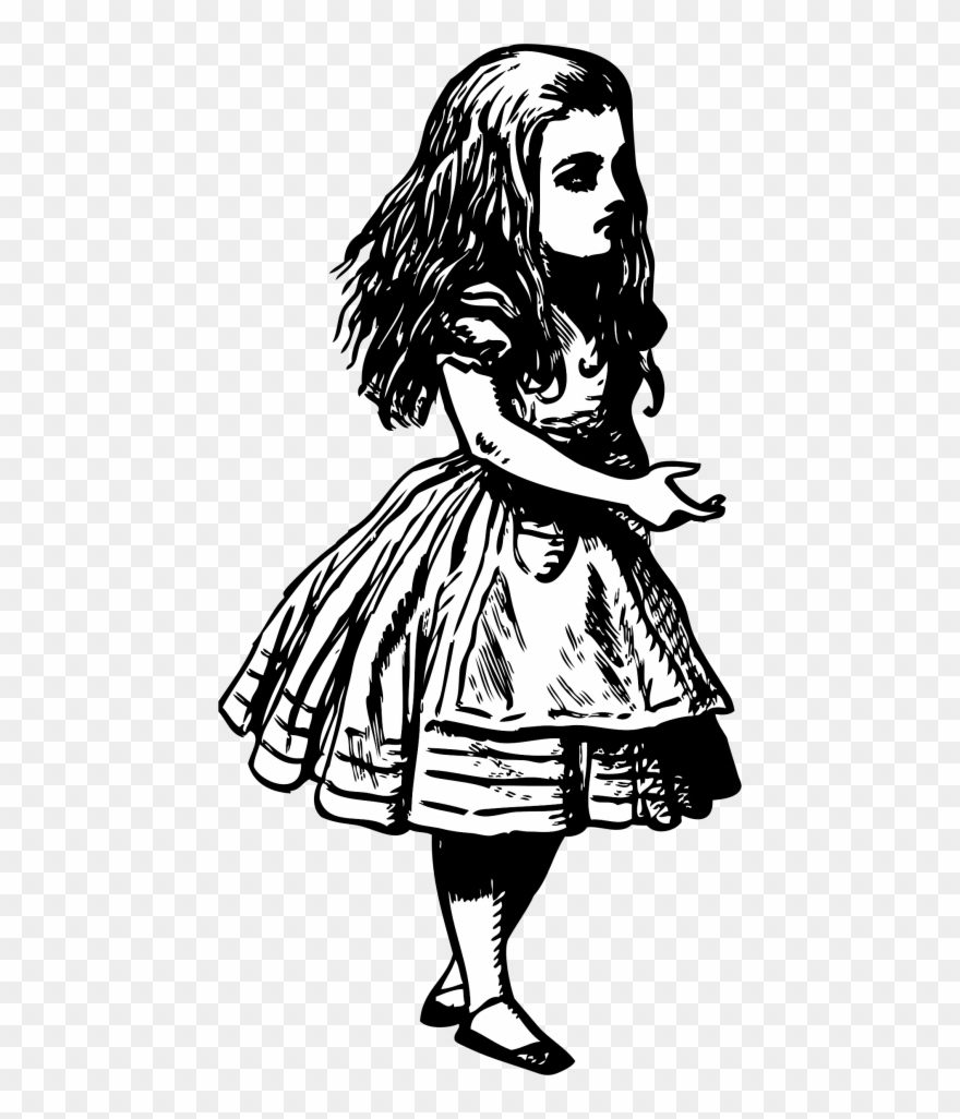 Free Png Download Alice In Wonderland Vintage Clipart Transparent Png
