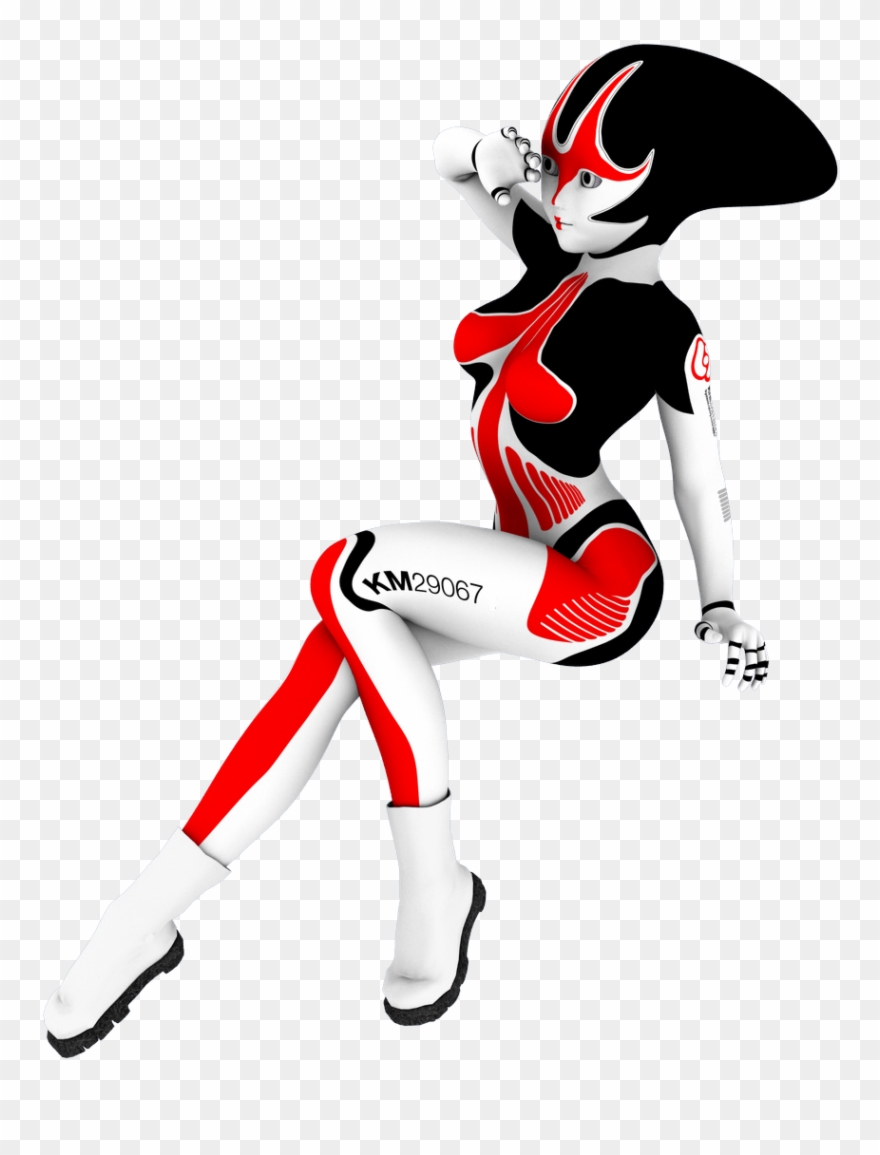 Girl Sexy Robot Dro Clipart