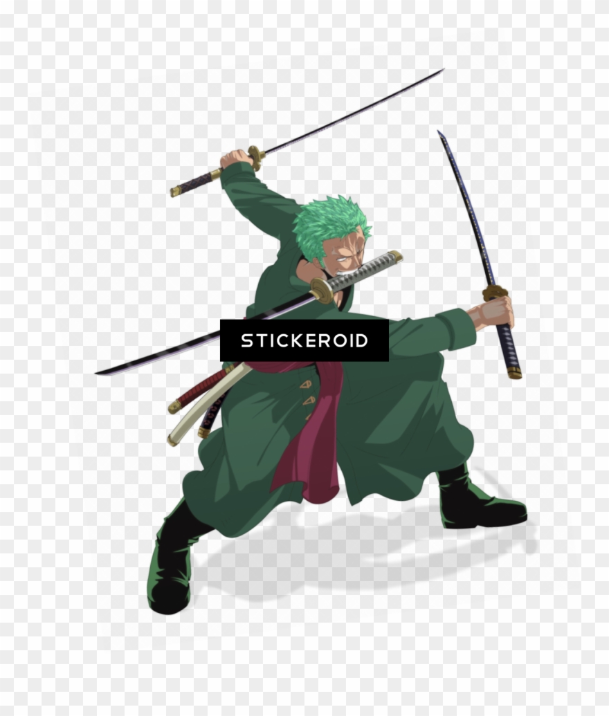 One Piece Zoro Manga Clipart