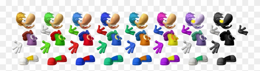 Just Use The Costumes Rayman Gets From The Power-up Clipart