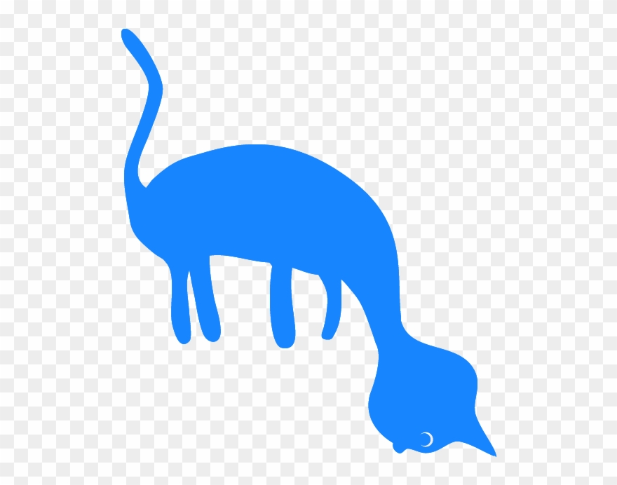 Stickers Chat Curieux Clipart