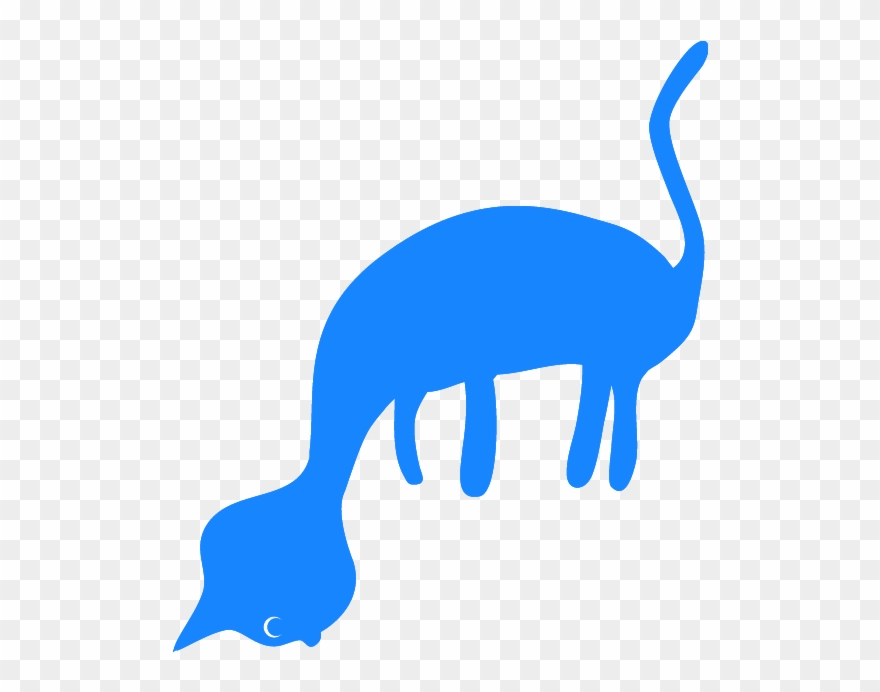 Stickers Chat Curieux Clipart