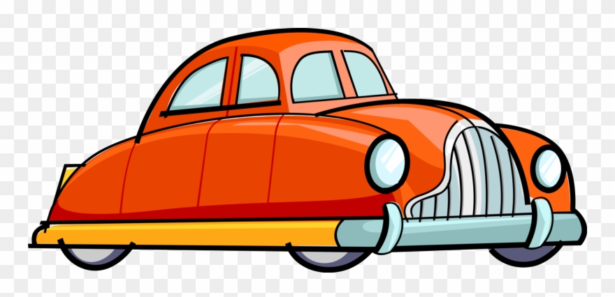 Antique Automobile Image Illustration Clipart