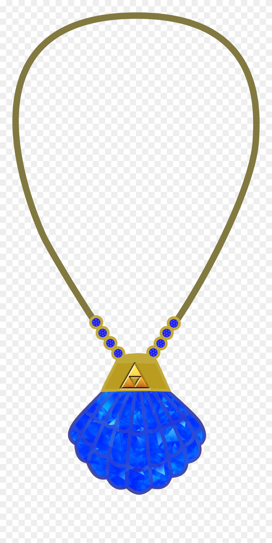 Necklace Clipart Seashell Necklace - Png Download