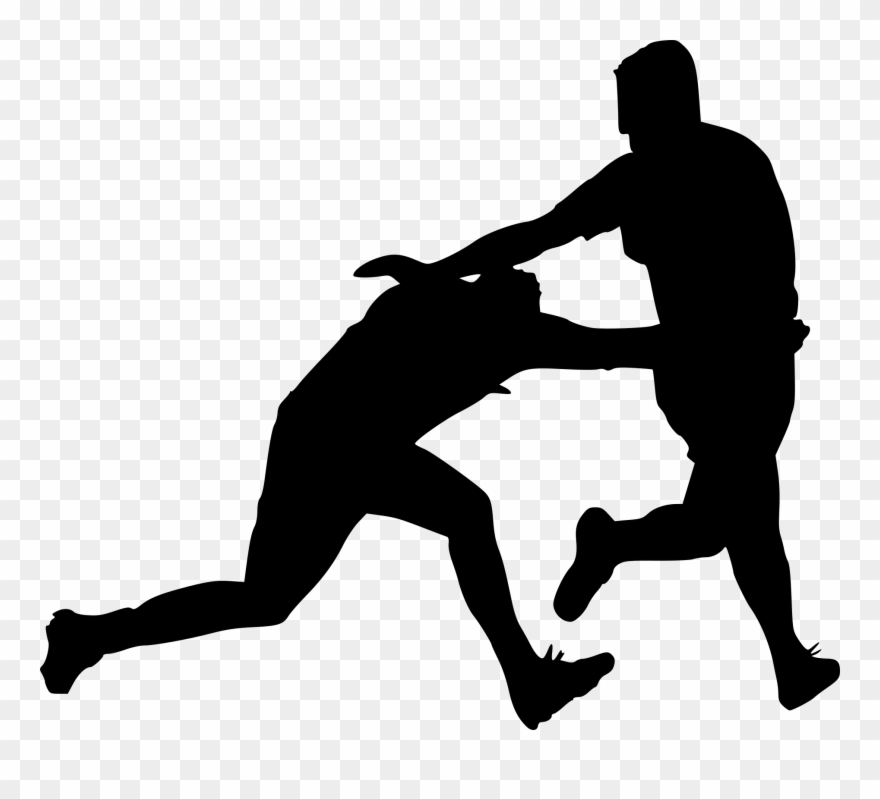 12 Rugby Silhouette Clipart