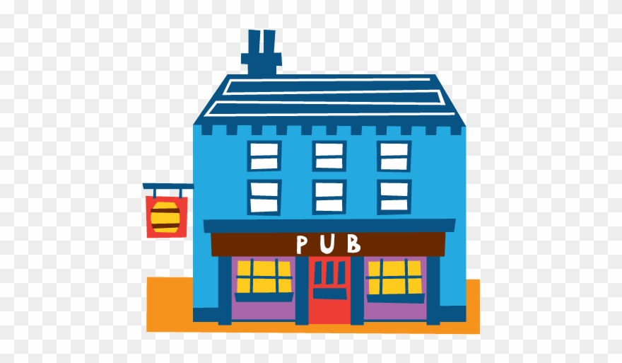 Irish Pub Label Design Clipart