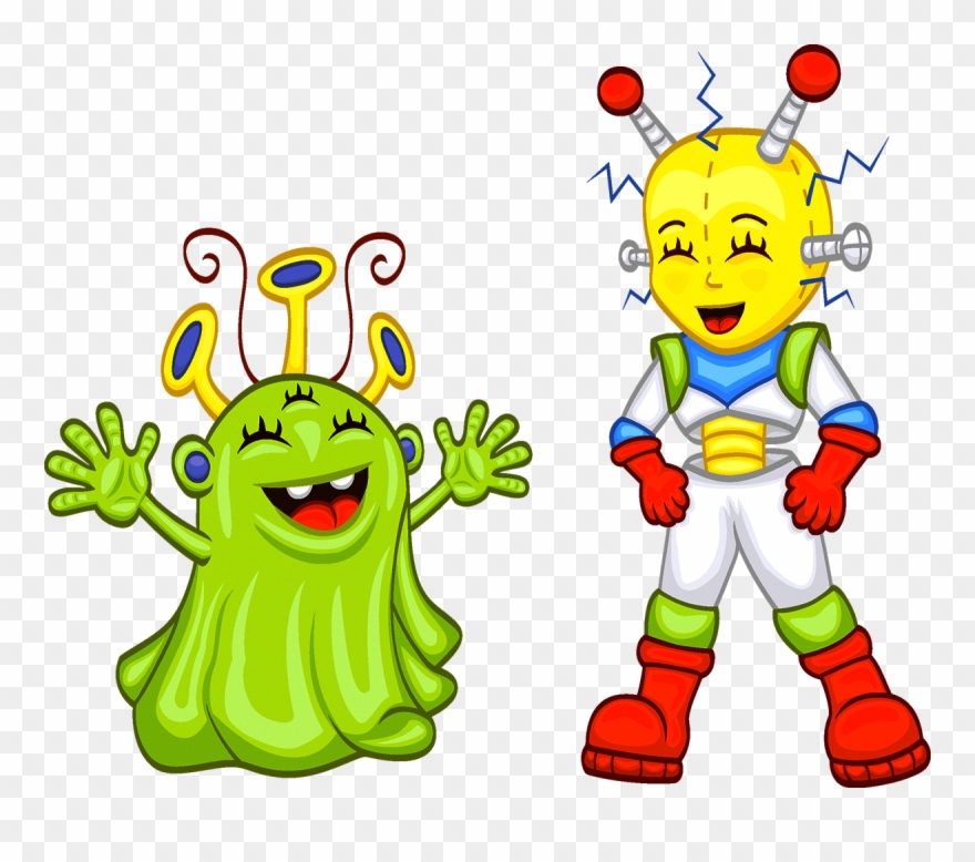 Astronaut Clipart Green - Png Download