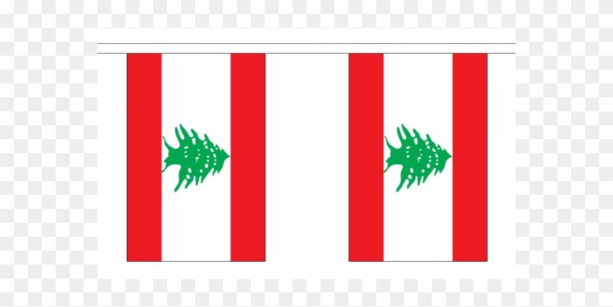 Lebanon Flag Bunting Clipart
