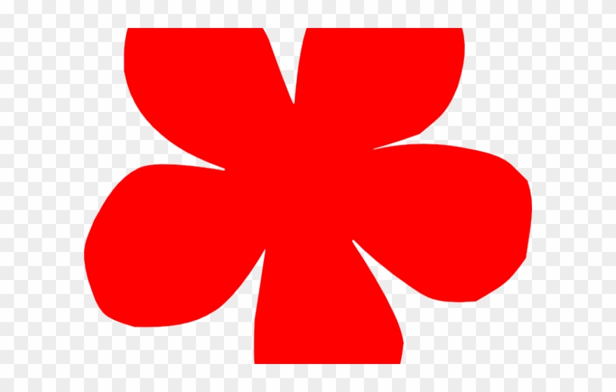 Flowers Clipart Red - Png Download