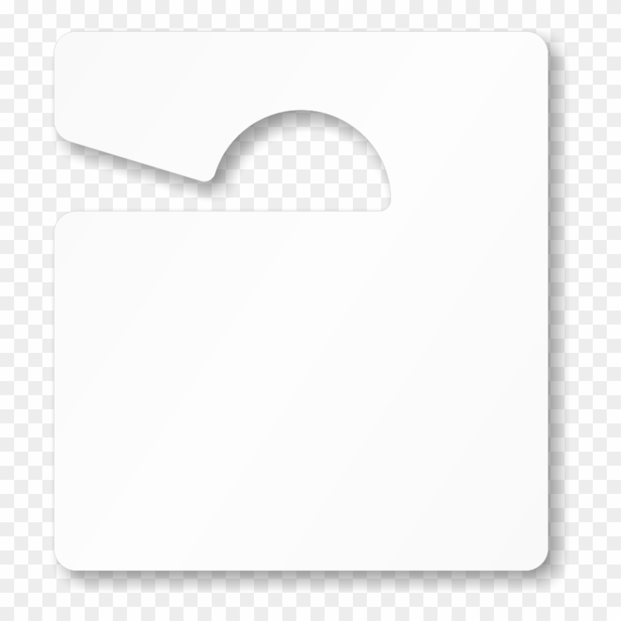 Blue Toughtag™ Small Rearview Mirror Hang Tags, Blue Clipart