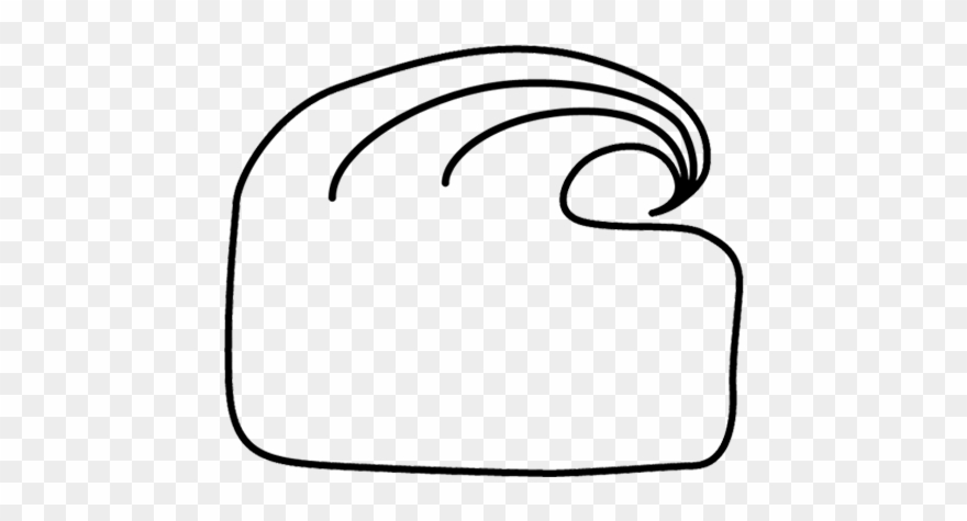 Wave Outline Clip Art - Png Download